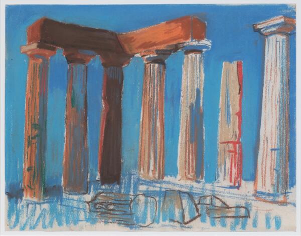 Temple of Apollo, Corinth, Toward Noon